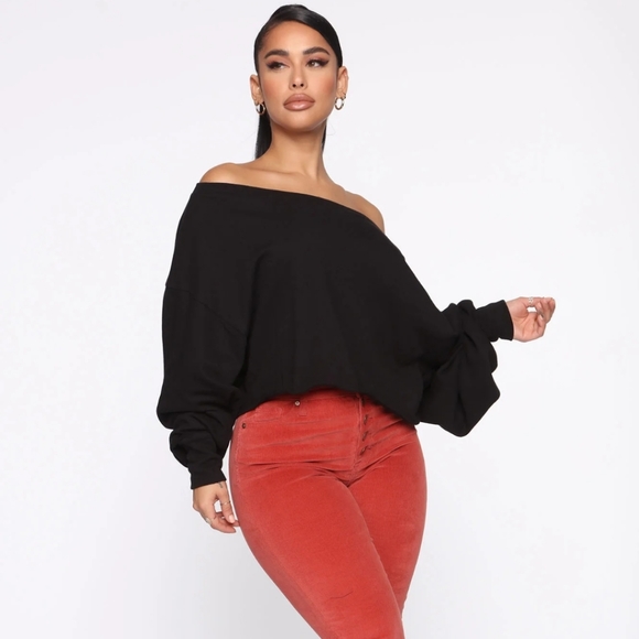 OverSized Crop Top - Picture 4 of 4